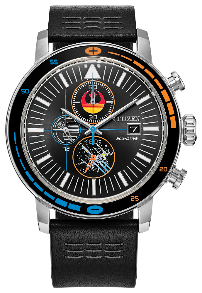 Citizen CA0870-43W Rebel Starfighter Boxed Set Men Watch - Black